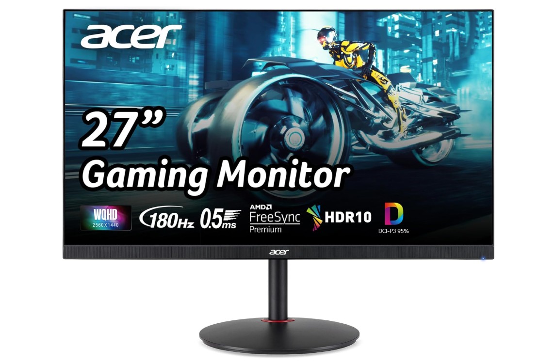 Acer Nitro 27 inch WQHD 2560 x 1440 PC Gaming IPS Monitor