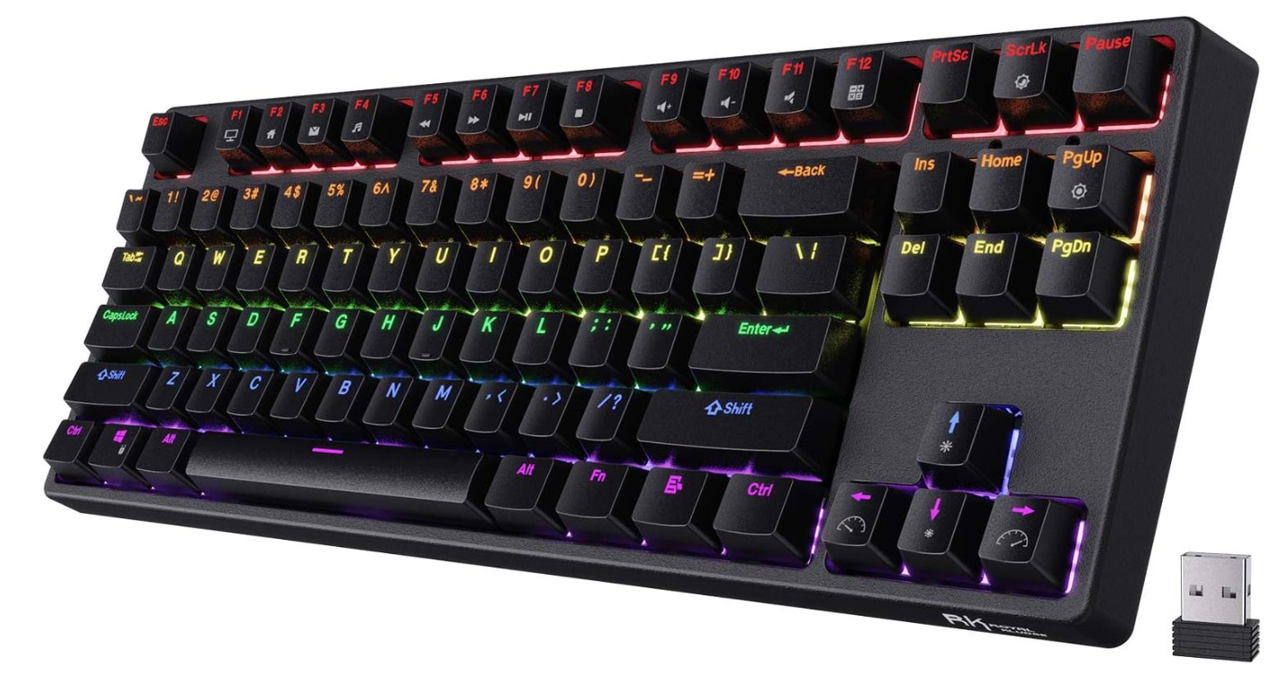 RK ROYAL KLUDGE RK87 Sink87G Mechanical Gaming Keyboard