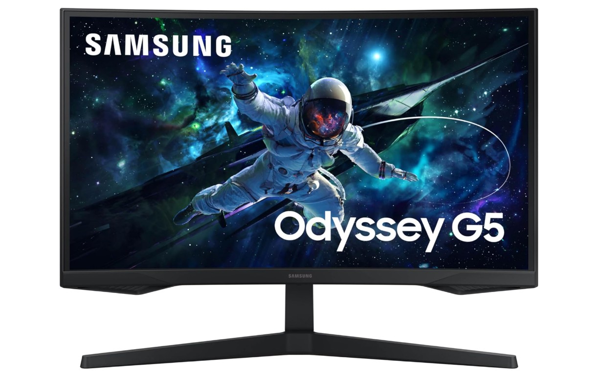 Samsung 27-Inch Odyssey G55C Series QHD 1000R Curved Gaming Monitor