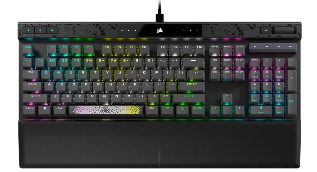 CORSAIR K70 MAX RGB Magnetic Mechanical Wired Gaming Keyboard