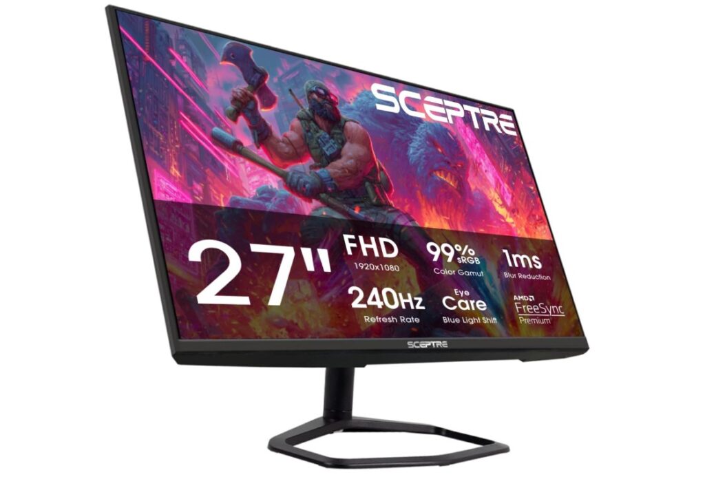 Sceptre New 27 inch 240Hz Gaming Monitor