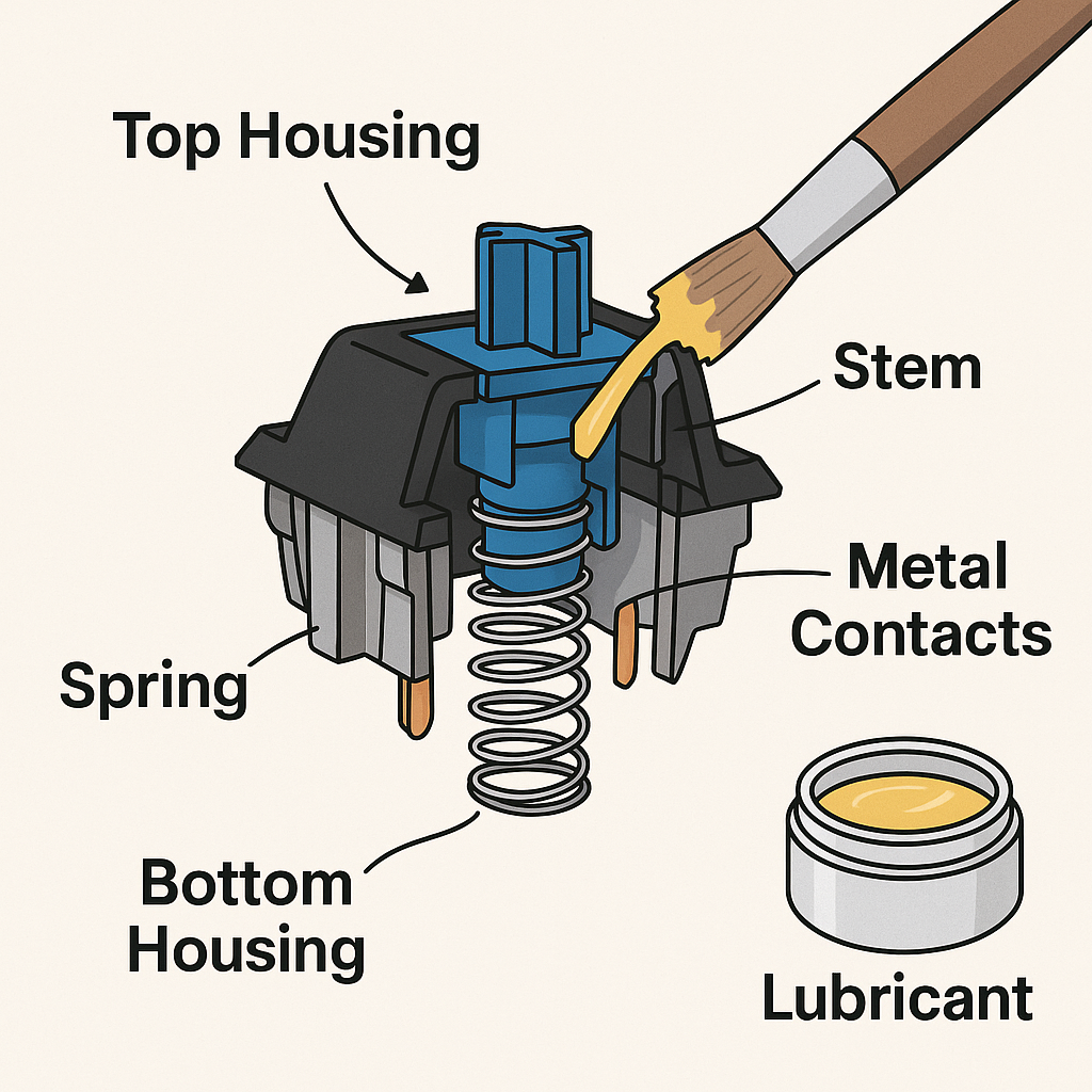 What Are Lubed Switches? A Detailed Beginner Guide