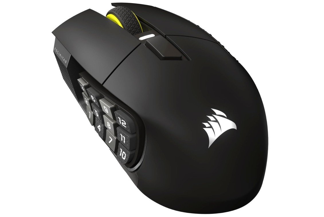 Corsair Scimitar Elite Wireless SE MMO PC Gaming Mouse