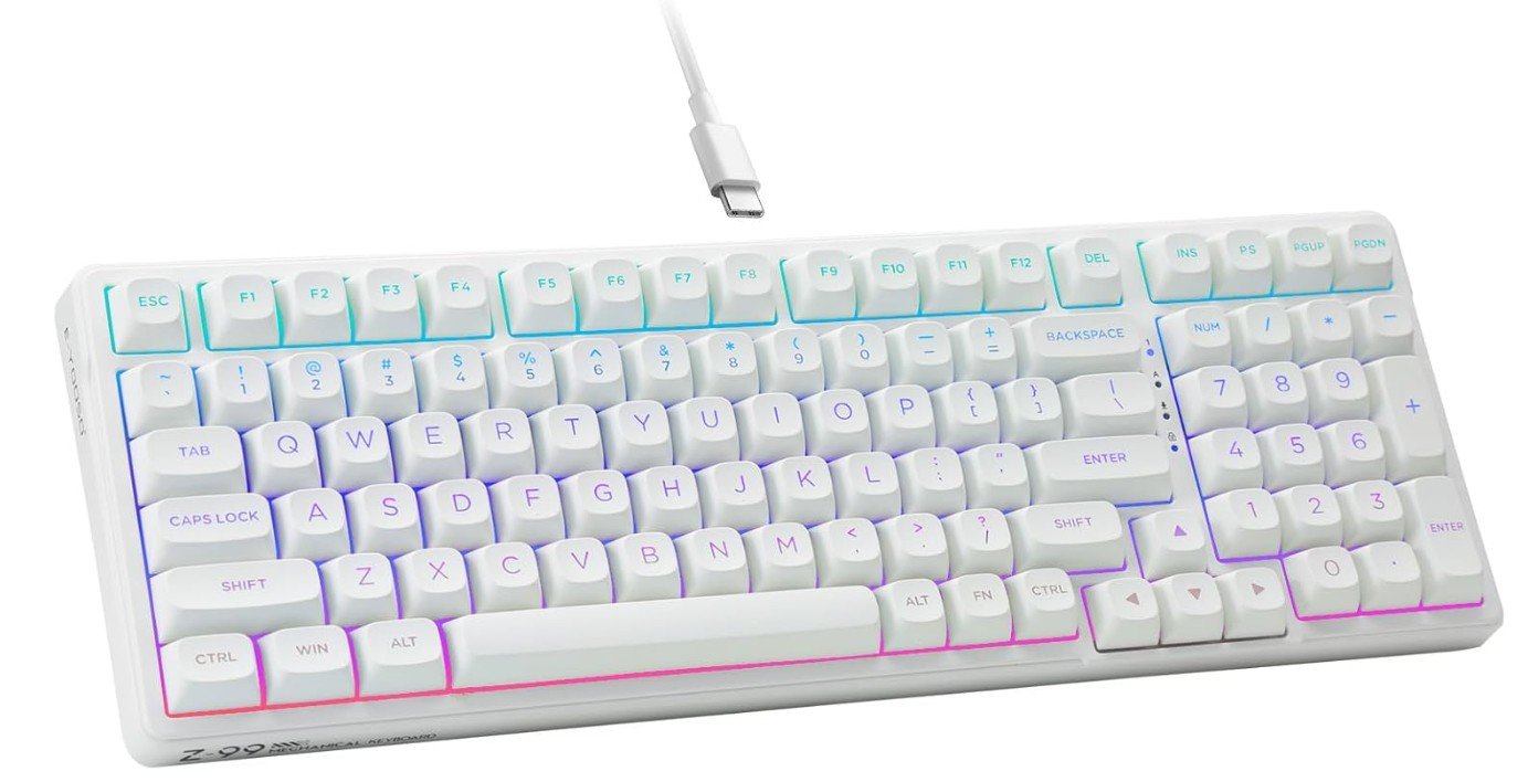 HUO JI E-Yooso Creamy Mechanical Keyboard