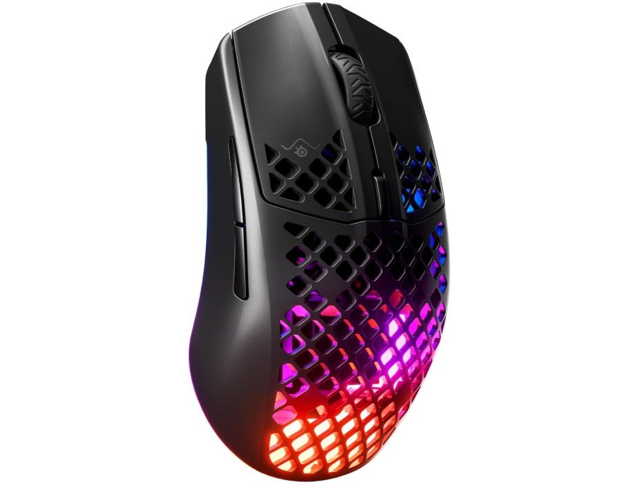SteelSeries Aerox 3 Wireless - Holey RGB Gaming Mouse