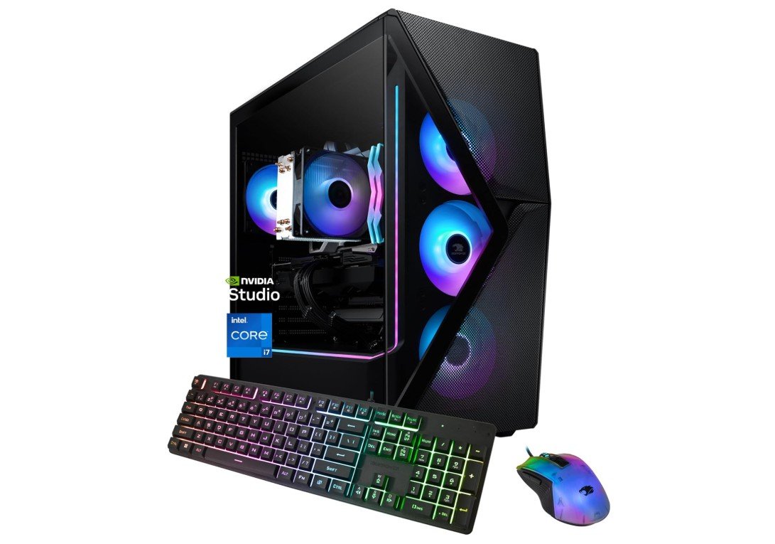 iBUYPOWER Slate MESH Gaming PC Desktop Computer
