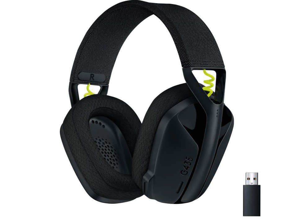 Logitech G435 Lightspeed & Bluetooth Wireless Gaming Headset