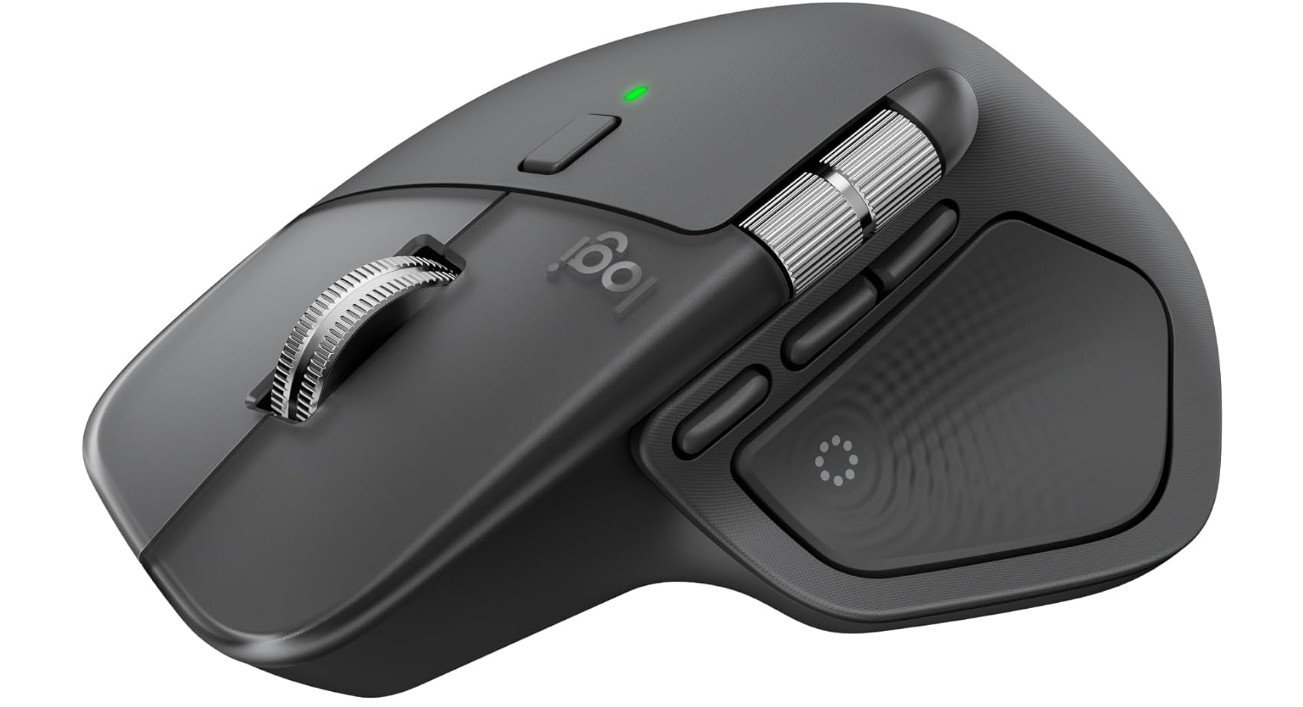 Logitech MX Master 4, Ergonomic Wireless Mouse