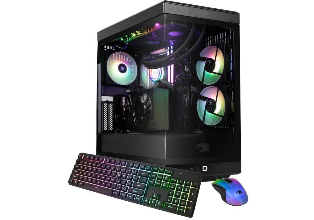 iBUYPOWER Y40 PRO Black Gaming PC Desktop Computer
